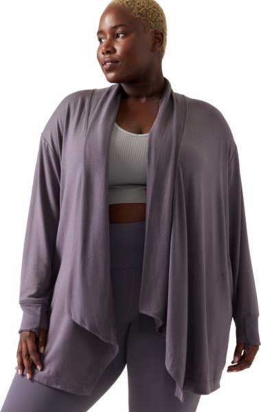 Anochecer Violeta Athleta Pranayama Ii Abrigo Mujer Rei Co-op