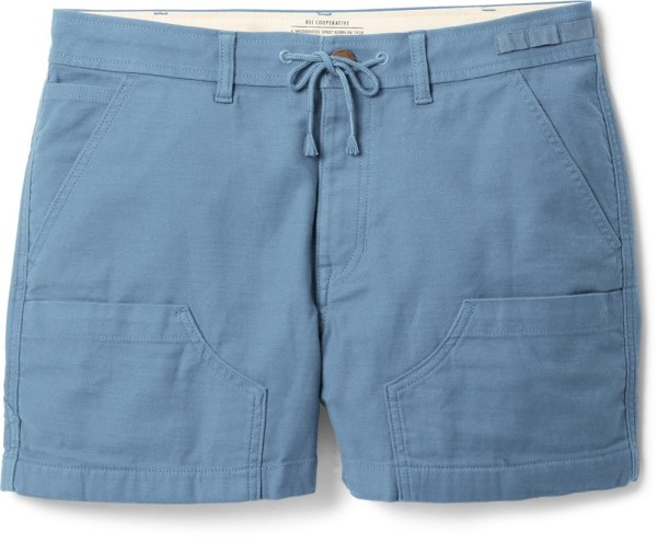 Pantalones Cortos Azul Rei Co-op Trailsmith Mujer