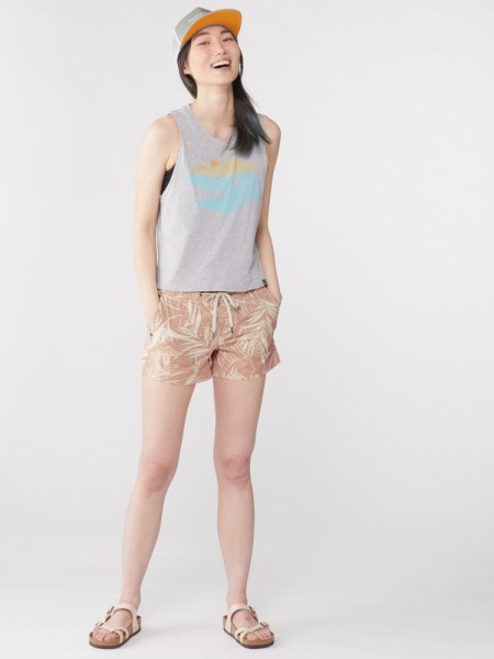 Shorts Rei Co-op Vuori Ripstop Mujer Salt Jungle