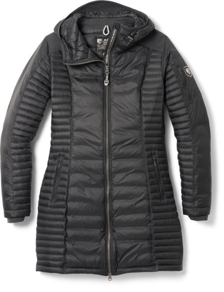 Rei Co-op Blackout Kuhl Spyfire Down Parka Mujer