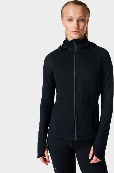 Chaqueta Con Aislamiento Térmico Sweaty Betty Fast Track Mujer Negro Rei Co-op