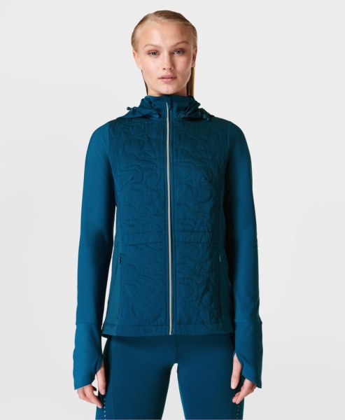 Chaqueta Con Aislamiento Térmico Fast Track Azul Sweaty Betty De Rei Co-op Mujer