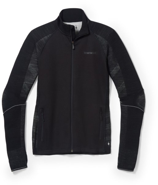 Negro Chaqueta Con Cremallera Completa Sport Merino Intraknit Smartwool Rei Co-op Mujer