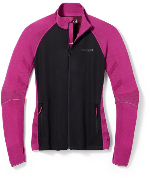 Chaqueta Deportiva Con Cremallera Completa De Merino Intraknit Intraknit Sport De Smartwool Fucsia Mujer Rei Co-op