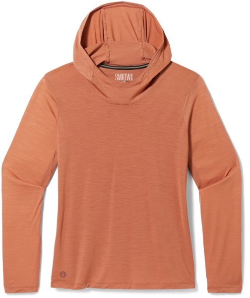 Sudadera Con Capucha Rei Co-op Copper Smartwool Merino Sport Ultralite Mujer