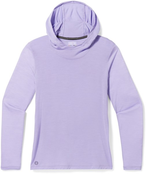 Sudadera Con Capucha Ultra Violet Rei Co-op Smartwool Merino Sport Ultralite Mujer