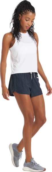 Vuori Clementine 2.0 Shorts Mujer 2.5 Entrepierna Azure Líneas Discontinuas Rei Co-op