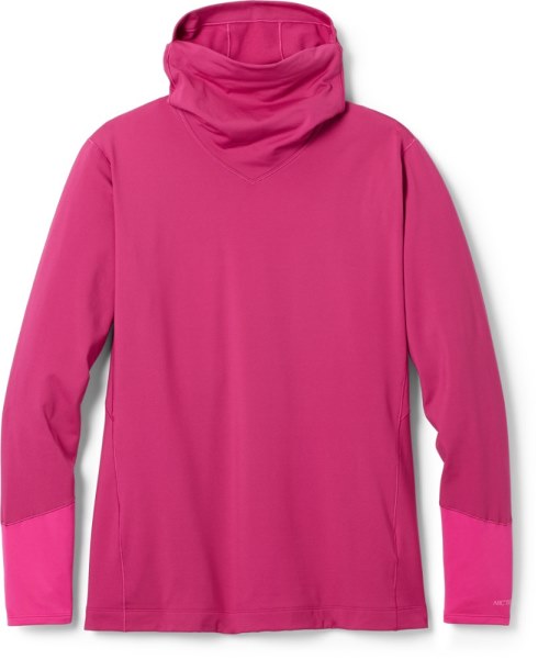 Synth-techno Arc'teryx Rho Sudadera Con Capucha Ligera Capa Base Top Mujer Rei Co-op