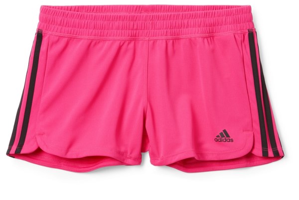 Negro Rei Co-op Adidas Pacer 3-stripes Knit Shorts Mujer