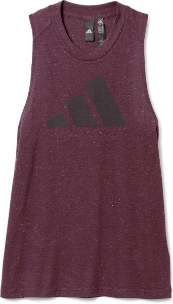 Camiseta Sin Mangas Rei Co-op Adidas Winners 3.0 Mujer Granate Melange