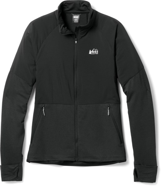 Negro Chaqueta De Running Con Aislamiento Swiftland Rei Co-op Mujer