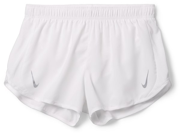 Pantalón Corto Nike Tempo Race Mujer Rei Co-op Blanco