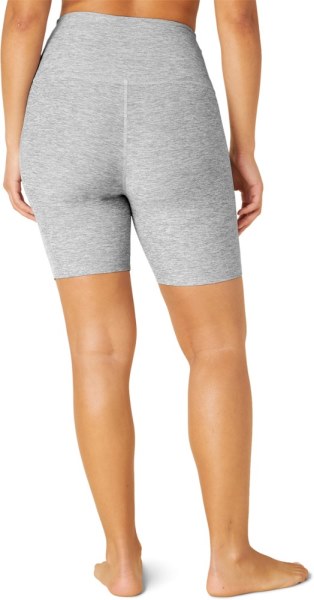 Shorts Biker De Talle Alto Silver Rei Co-op Más Allá Del Yoga En Tu Tiempo Libre Mujer