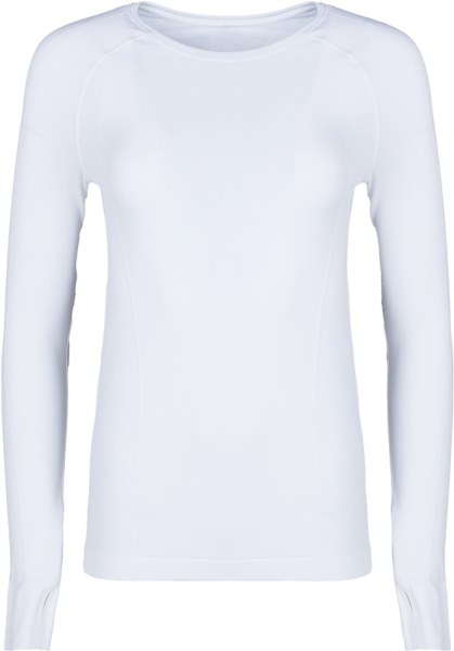 Sweaty Betty Atleta Camiseta De Manga Larga De Entrenamiento Sin Costuras Mujer Rei Co-op Blanco