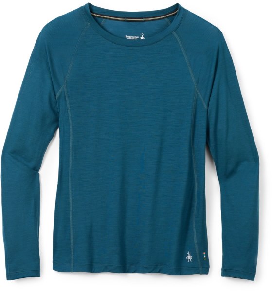 Smartwool Merino Sport 120 Ultralite Camiseta Manga Larga Mujer Azul Rei Co-op