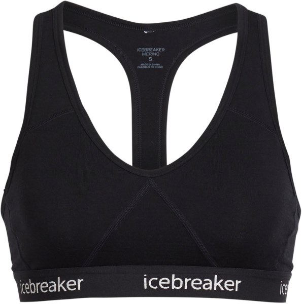 Icebreaker Sprite Racerback Sujetador Rei Co-op Negro