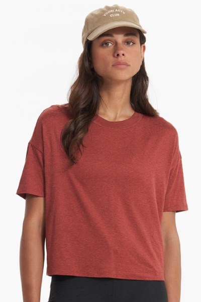 Camiseta Vuori Energy Mujer Currant Rei Co-op