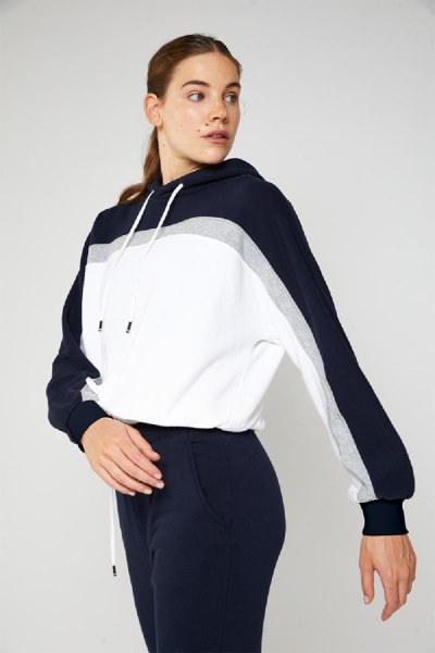 Rei Co-op Azul Marino Fourlaps Rush Sudadera Con Capucha Mujer