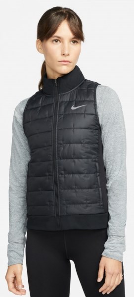 Chaleco De Running Con Relleno Sintético Therma-fit Nike Rei Co-op Mujer Negro