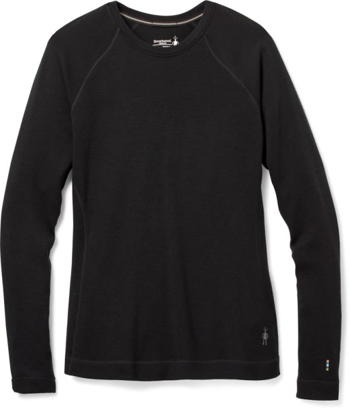 Rei Co-op Smartwool Classic Camiseta Térmica De Lana Merina Mujer Negro