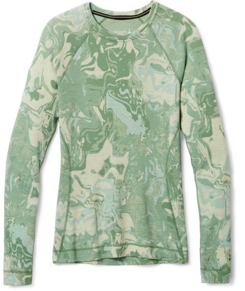 Jade Mármol Rei Co-op Smartwool Clásico Térmico Merino Camiseta Interior De Tripulación Top Mujer