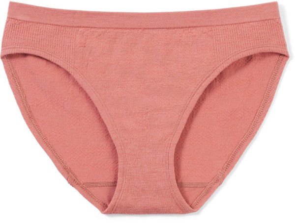 Smartwool Bikini Sin Costuras Ropa Interior Mujer Rei Co-op Caoba Claro
