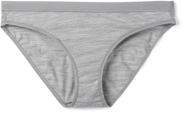 Rei Co-op Smartwool Merino 150 Bikini Ropa Interior Mujer Gris Claro