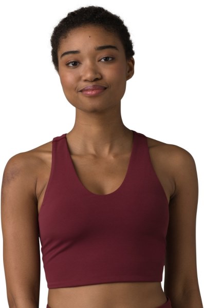 Prana Momento Crop Top Rei Co-op Granate-náutico