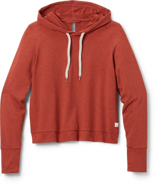 Vuori Halo Essential Sudadera Con Capucha Mujer Rei Co-op Currant