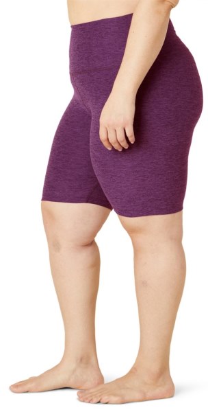 Boysenberry Beyond Yoga Pantalones Cortos De Ciclista De Talle Alto Con Tinte Espacial Para Mujer Tallas Grandes Rei Co-op