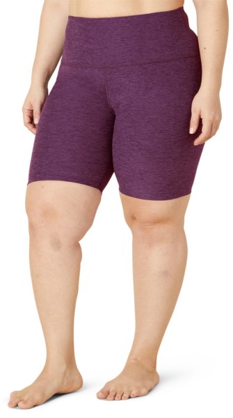 Boysenberry Beyond Yoga Pantalones Cortos De Ciclista De Talle Alto Con Tinte Espacial Para Mujer Tallas Grandes Rei Co-op