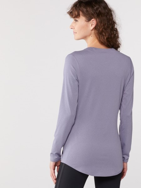 Camiseta Interior Ligera De Manga Larga Purple Haze Rei Co-op Mujer Mujer