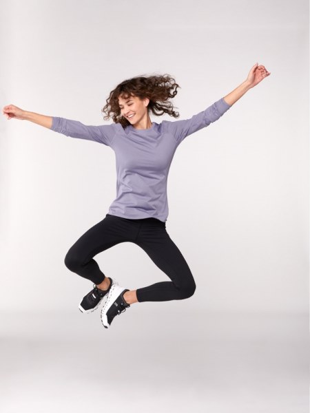 Camiseta Interior Ligera De Manga Larga Purple Haze Rei Co-op Mujer Mujer