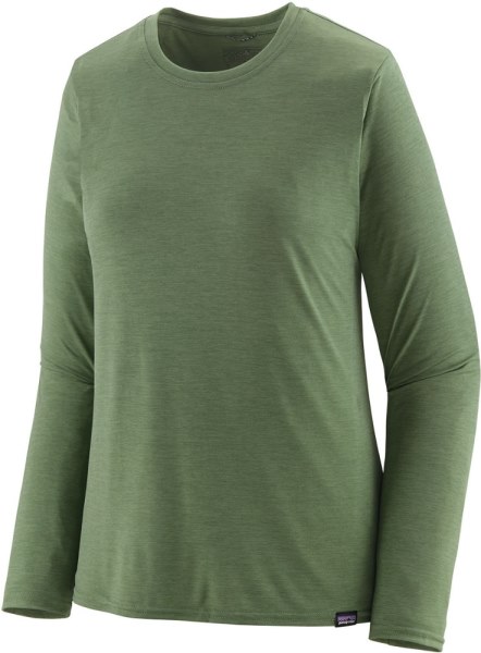 Patagonia Capilene Cool Daily Camisa De Manga Larga Mujer Verde Rei Co-op
