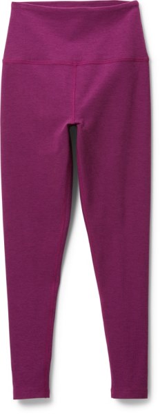 Rei Co-op Yoga Spacedye Atrapado En Los Leggings Midi De Talle Alto 7/8 Mujeres Boysenberry