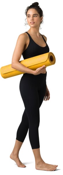 Negro Rei Co-op Prana Momento Capri Leggings Mujer