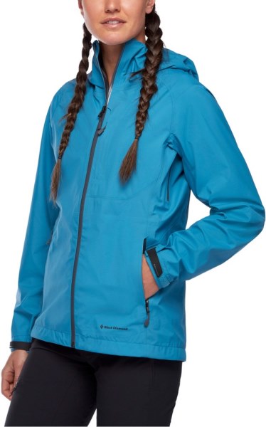 Black Diamond Highline Stretch Shell Mujer Azul Rei Co-op