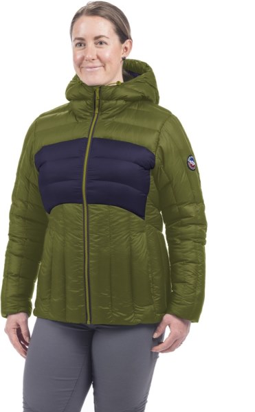 Chaqueta Aislante Verde Grande Agnes Luna Mujer Rei Co-op