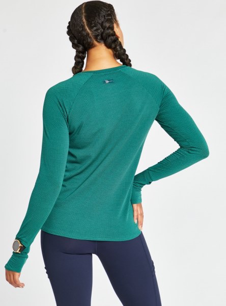 Rei Co-op Oiselle Flyout Camisa De Manga Larga Mujer Douglas Fir