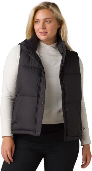 Prana Hellebore Chaleco De Plumas Mujer Rei Co-op Carbón