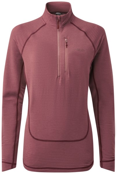 Jersey De Forro Polar Con Filamentos Rab Rei Co-op Heather-light Mujer