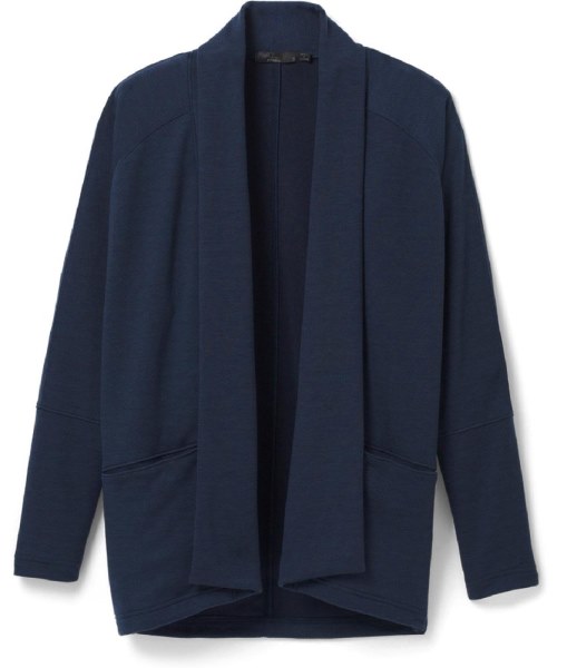 Rei Co-op Prana Sunrise Cárdigan Cruzado Suéter Mujer Náutico