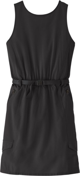 Flota Negra De Patagonia Con Vestido Con Cinturón Rei Co-op