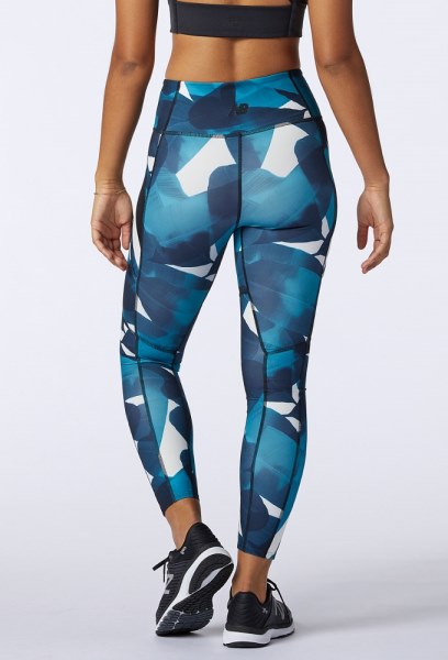 Sky Rei Co-op New Balance Transform 7/8 Nbsleek Mallas Estampadas Mujer