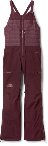 Pantalones De Nieve Con Pechera Beatty De The North Face Mujer Root Brown Rei Co-op