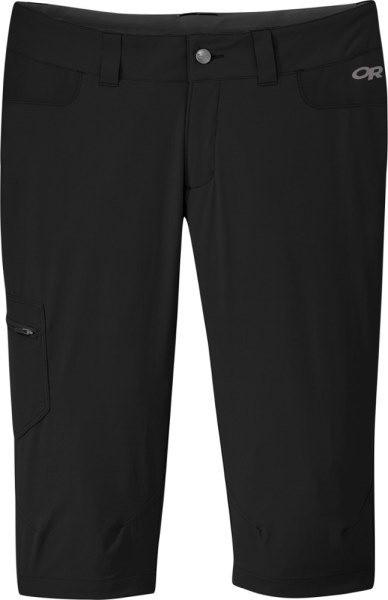 Negro Rei Co-op Outdoor Research Ferrosi Pantalones Capri Mujer