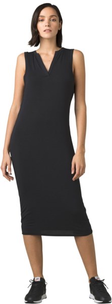 Vestido Midi Prana Foundation Rei Co-op Negro
