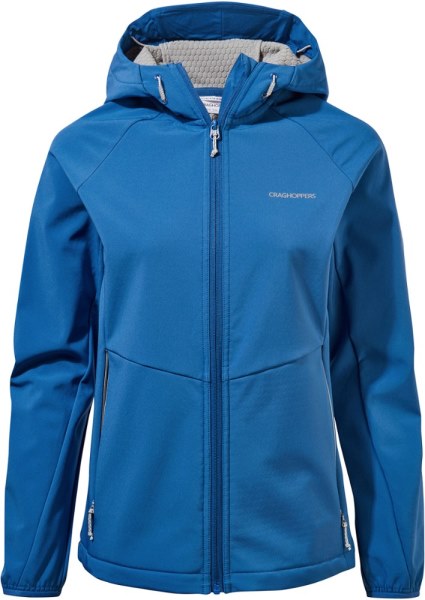 Azul Chaqueta Impermeable Con Capucha Craghoppers Kalti Mujer Rei Co-op