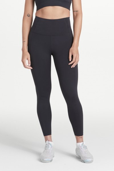 Negro Rei Co-op Lole Step Up Leggings Tobilleros Mujer