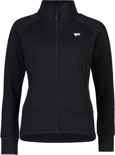 Negro Chaqueta Polar De Lana Rei Co-op Mons Royale Nevis Mujer